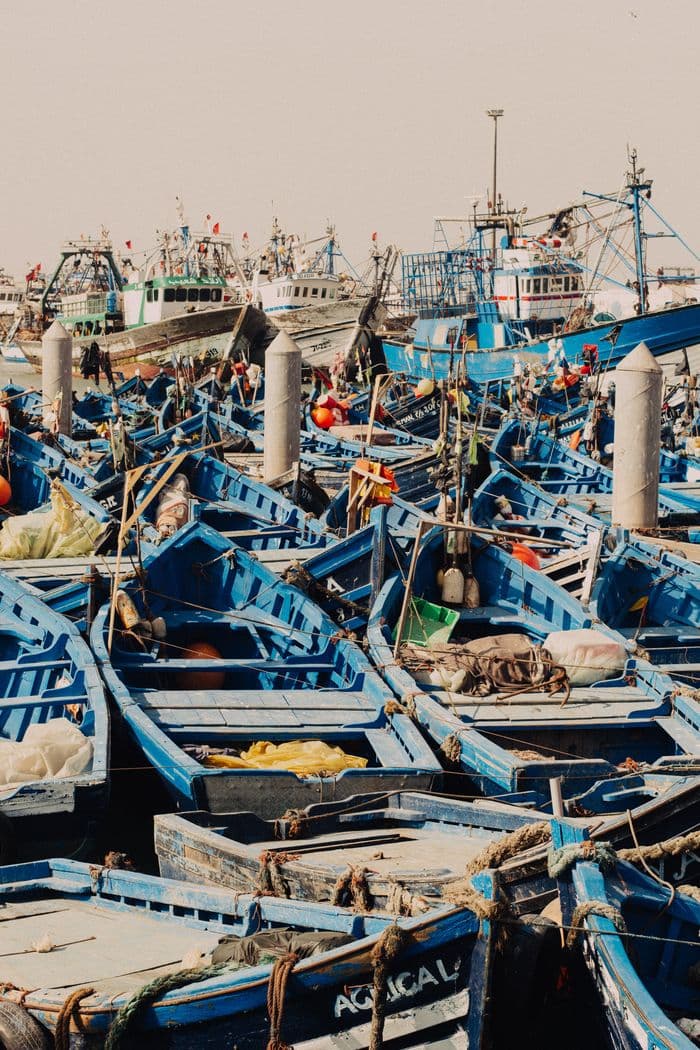 Essaouira boats